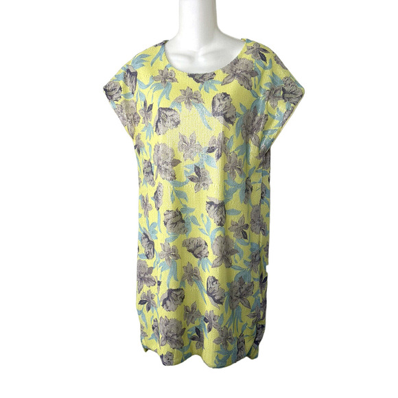 Massimo‎ Dutti Floral Micro Sequin Floral Tunic Dress~M~ Fun, Occasion, Summer - Picture 1 of 8